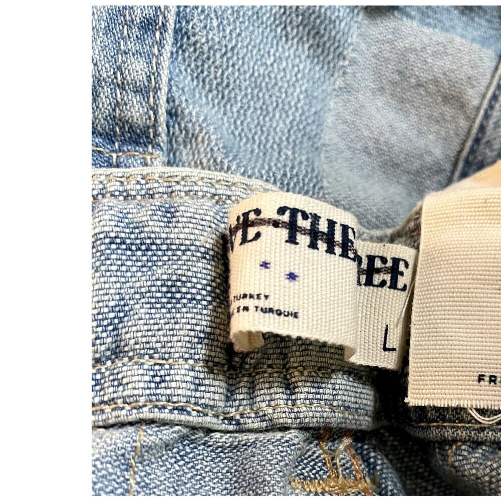 Free People We The Free Newbies Slouchy Jeans Large NEW - Picture 6 of 6